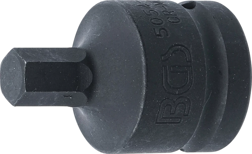 Kraft-Bit-Einsatz, Länge 55 mm, Antrieb Innenvierkant 20 mm (3/4"), Innensechskant 12 mm