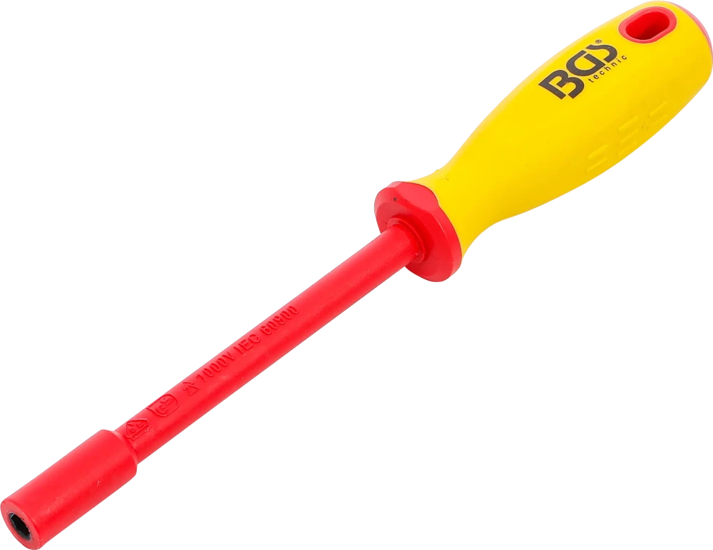 VDE-Steckschlüssel-Schraubendreher, Sechskant, SW 5,5 mm, Klingenlänge 125 mm