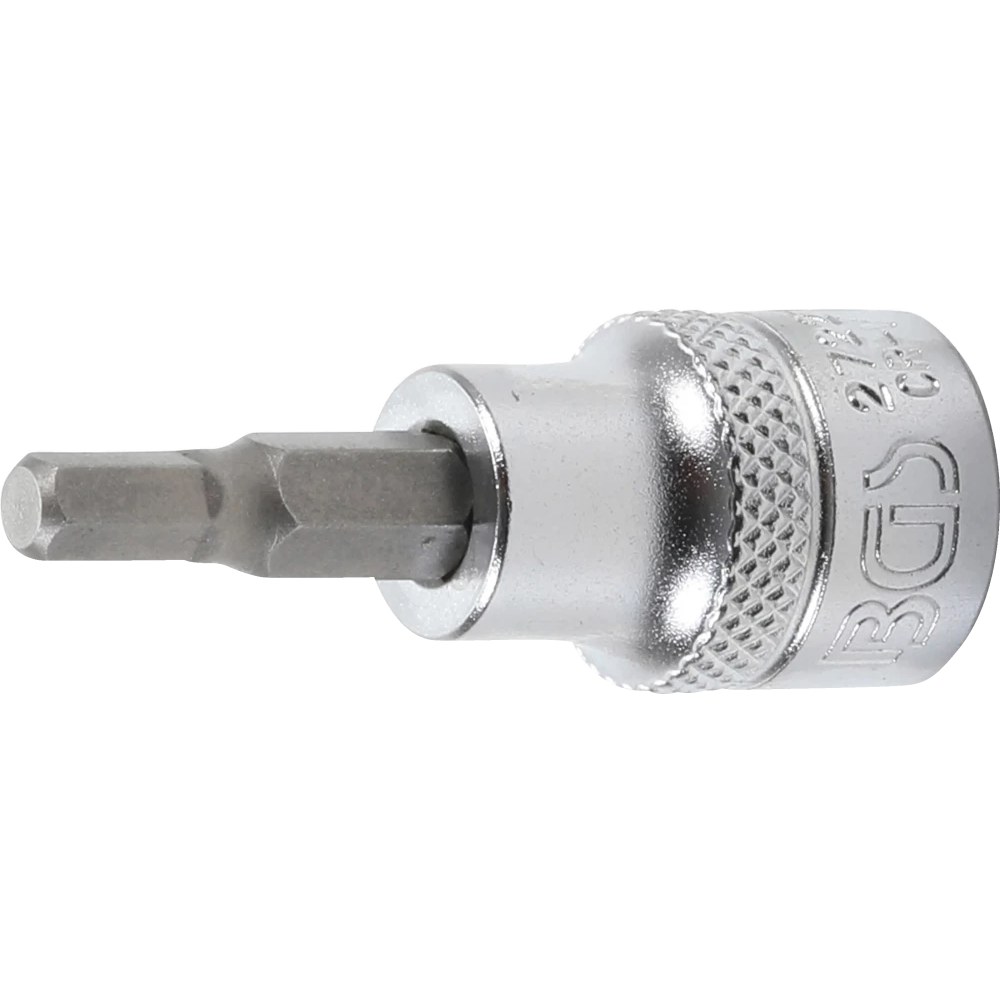 Bit-Einsatz, Antrieb Innenvierkant 10 mm (3/8"), Innensechskant 3/16"