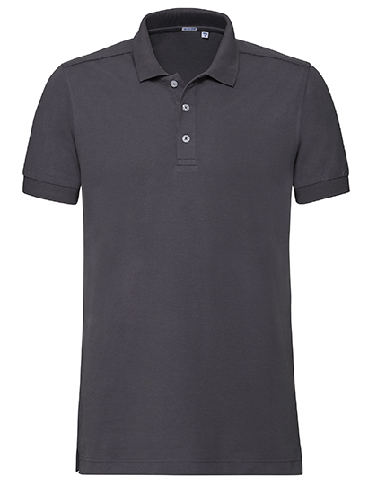 Men's Fitted Stretch Polo