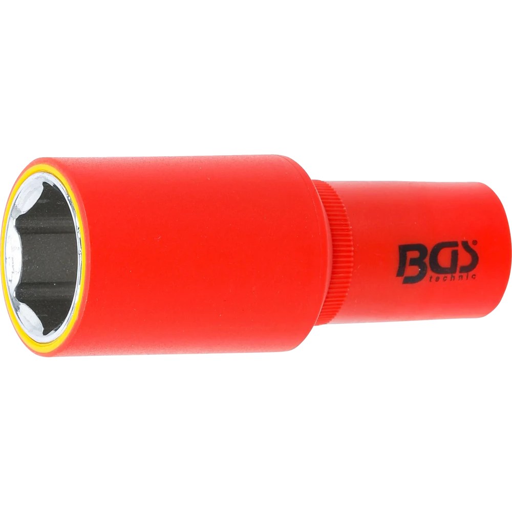 VDE-Steckschlüssel-Einsatz Sechskant, Antrieb Innenvierkant 12,5 mm (1/2"), SW 24 mm