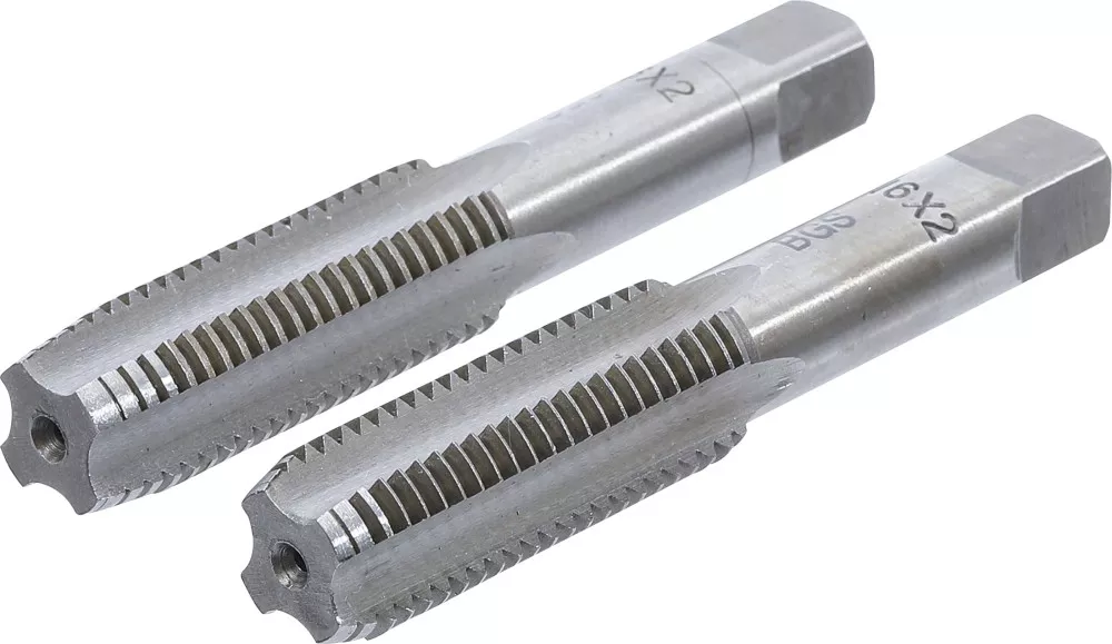 Gewindebohrer, Vor- und Fertigschneider, M16 x 2,0, 2-tlg.