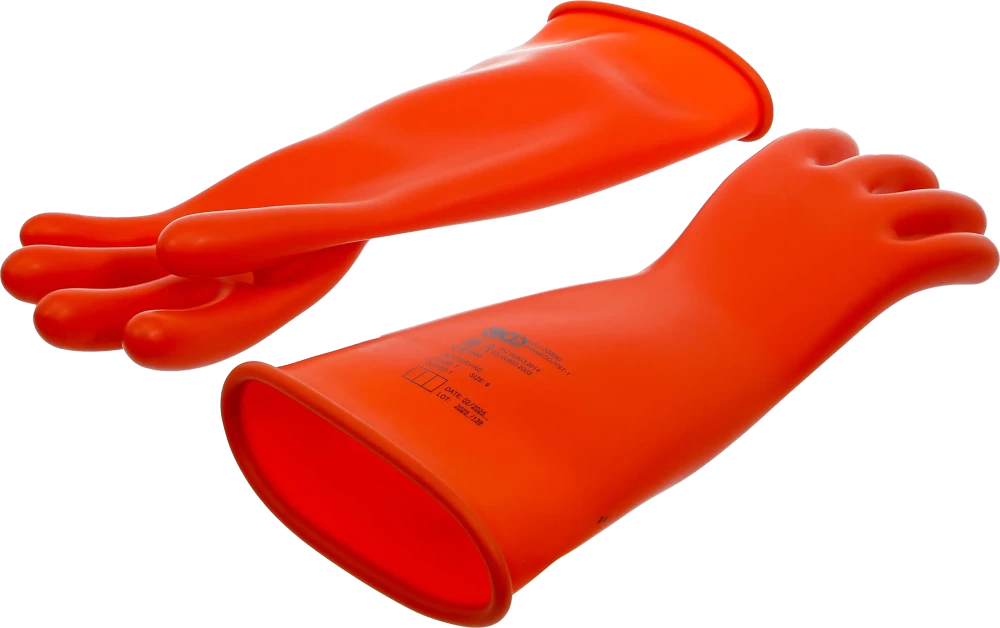 Elektriker-Schutzhandschuhe, mit Naturlatex Schutzisolierung, Größe 9 (L)