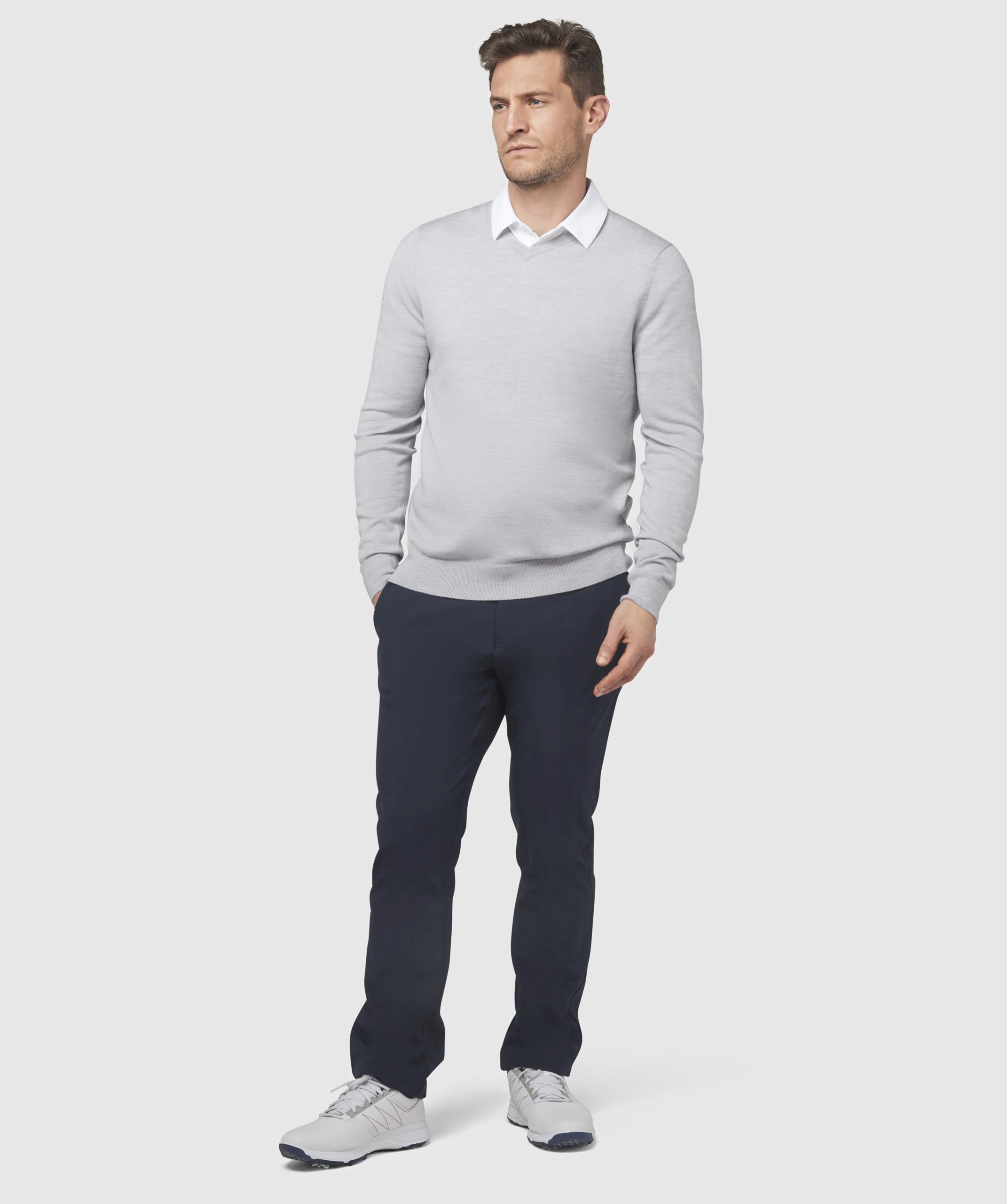 Pullover – Men´s V-Neck Merino Sweater
