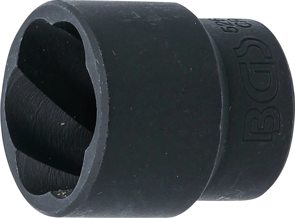 Spiral-Profil-Steckschlüssel-Einsatz / Schraubenausdreher, Antrieb Innenvierkant 12,5 mm (1/2"), SW 24 mm