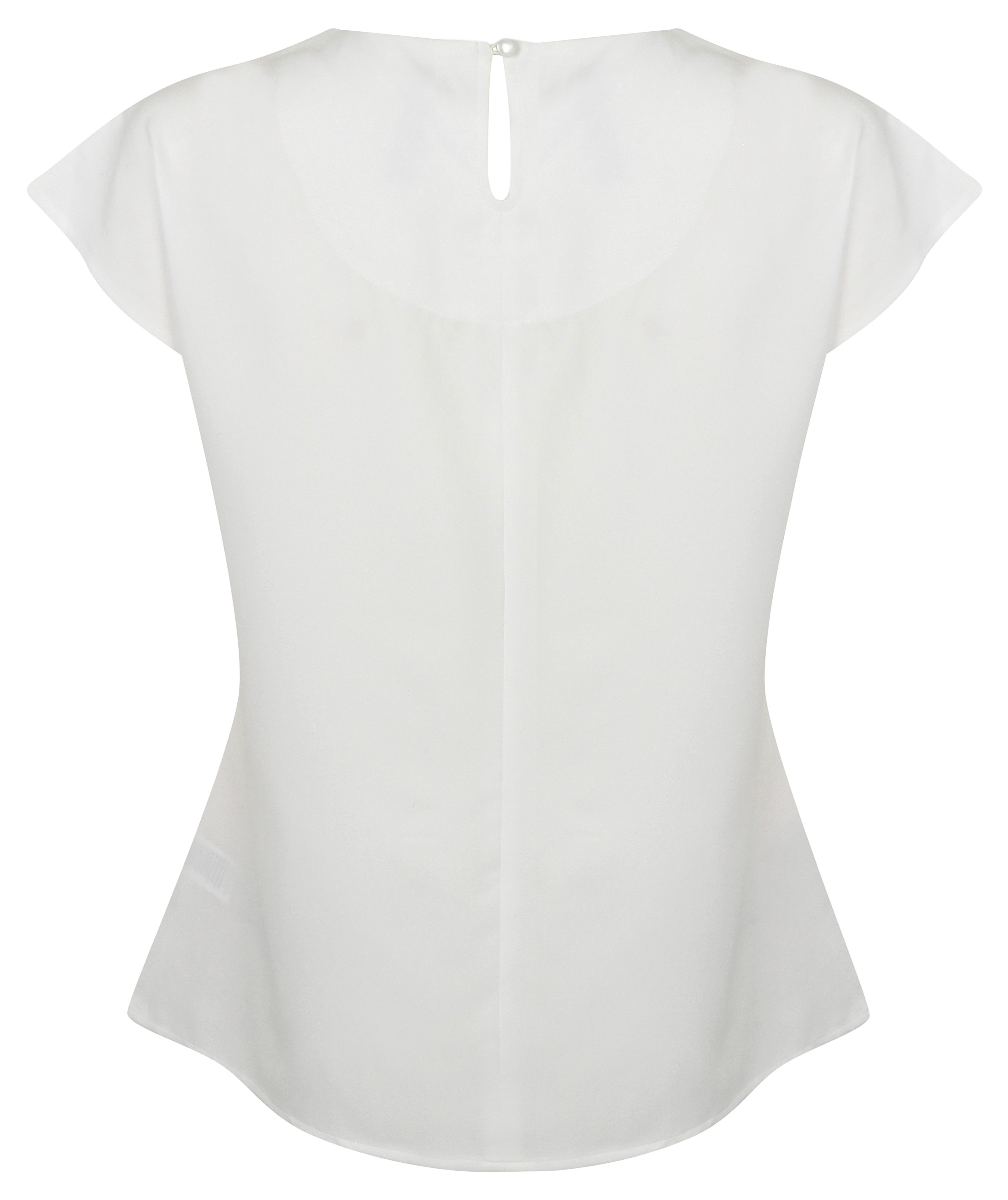 Bluse – Ladies´ Pleat Front Short Sleeve Blouse