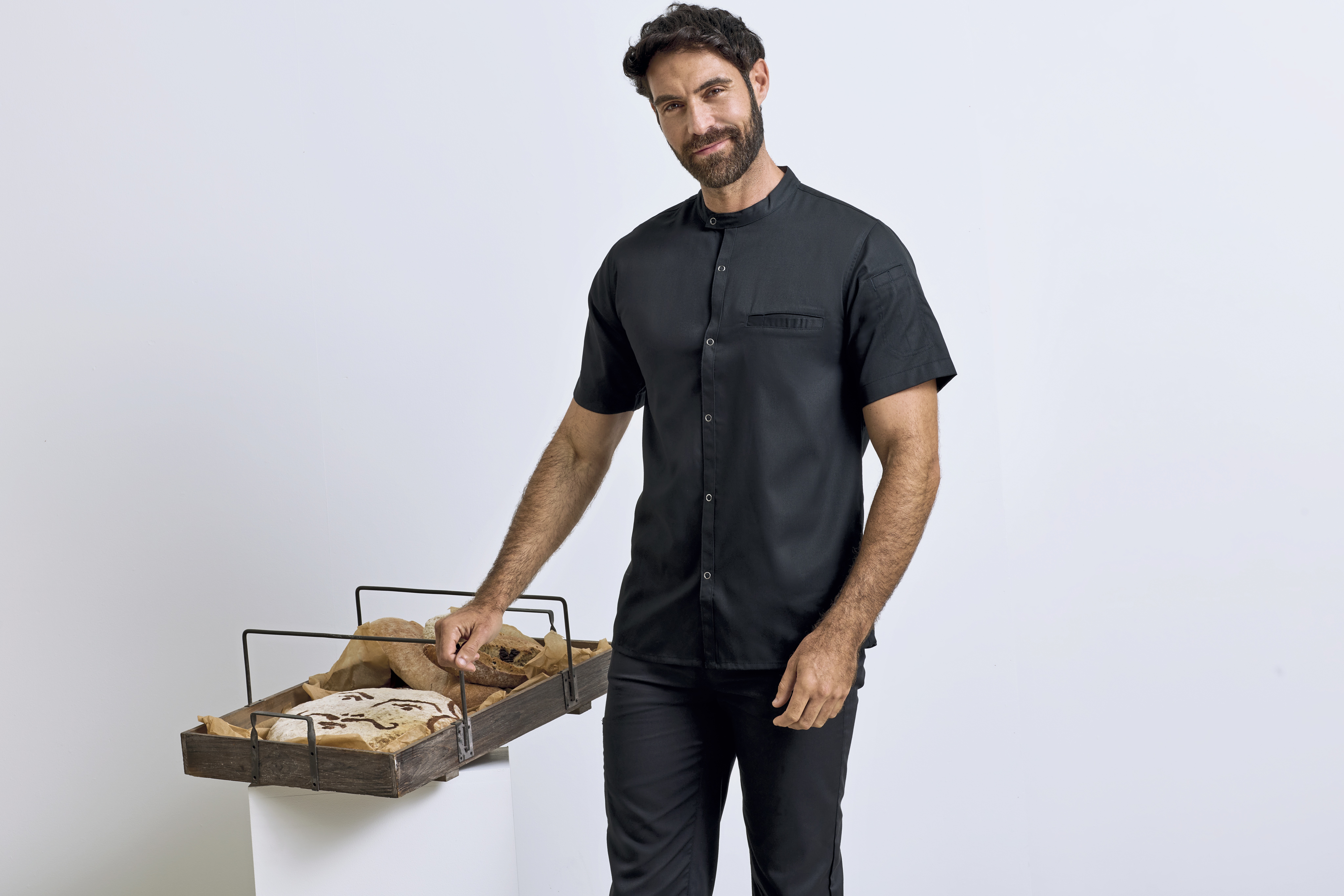 Hemd – Chef´s Recycled Short Sleeve Shirt