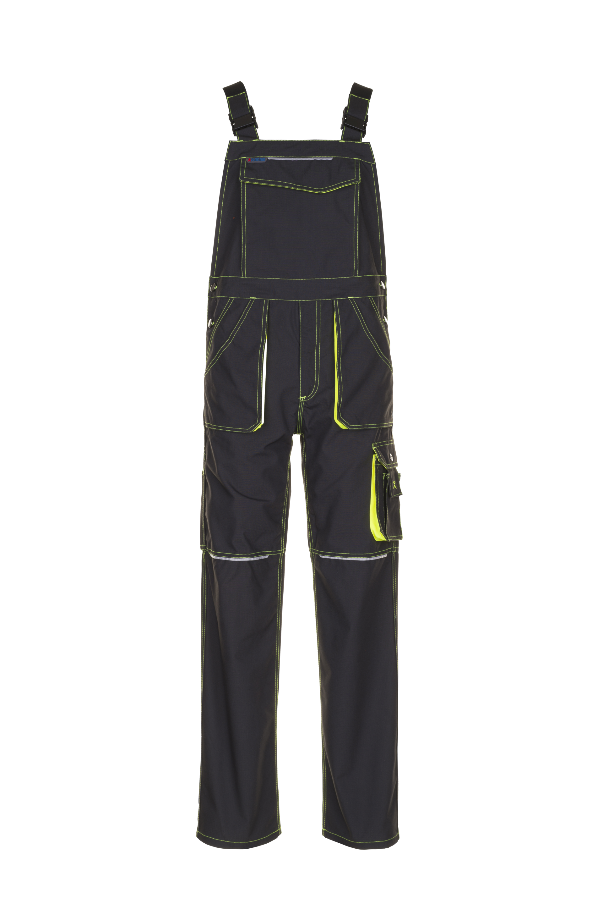 PLANAM Latzhose Basalt Neon
