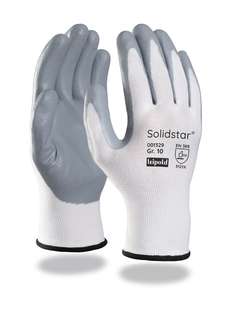 Solidstar® | Feinstrickhandschuh | Nitril-Beschichtung