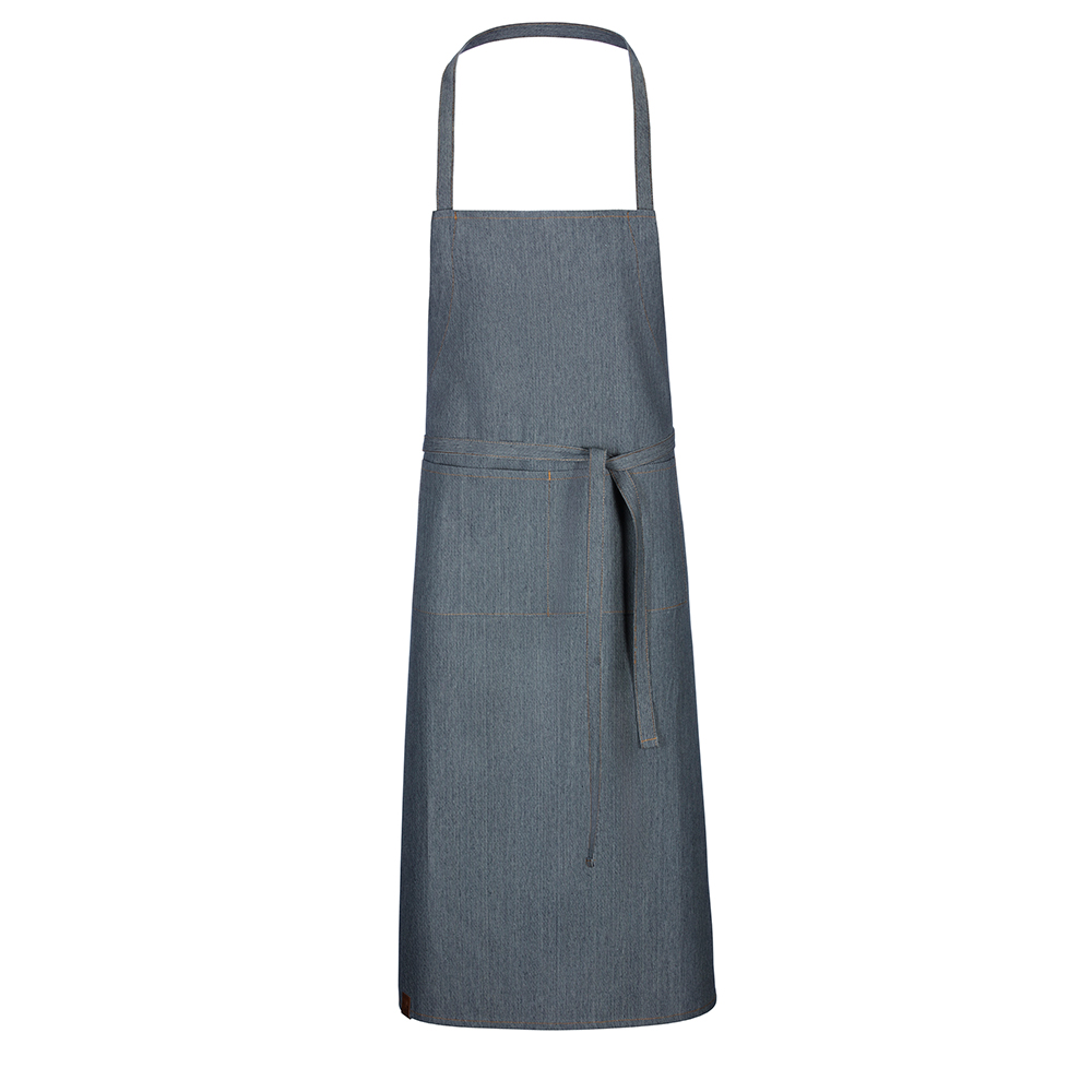 Latzschürze im Jeanslook navy