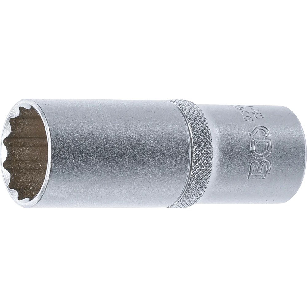 Steckschlüssel-Einsatz Zwölfkant, tief, Antrieb Innenvierkant 12,5 mm (1/2"), SW 21 mm