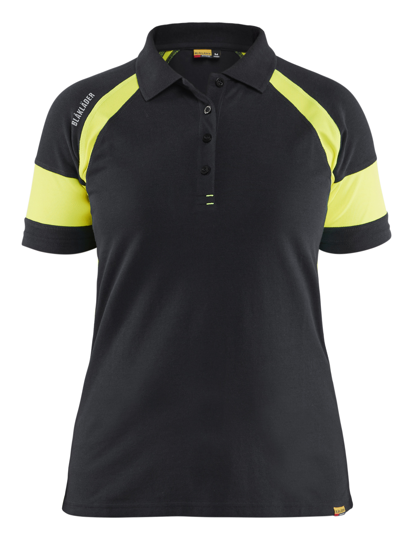 Damen Poloshirt mit High Vis