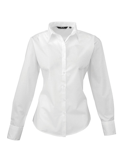 Bluse – Women´s Poplin Long Sleeve Blouse