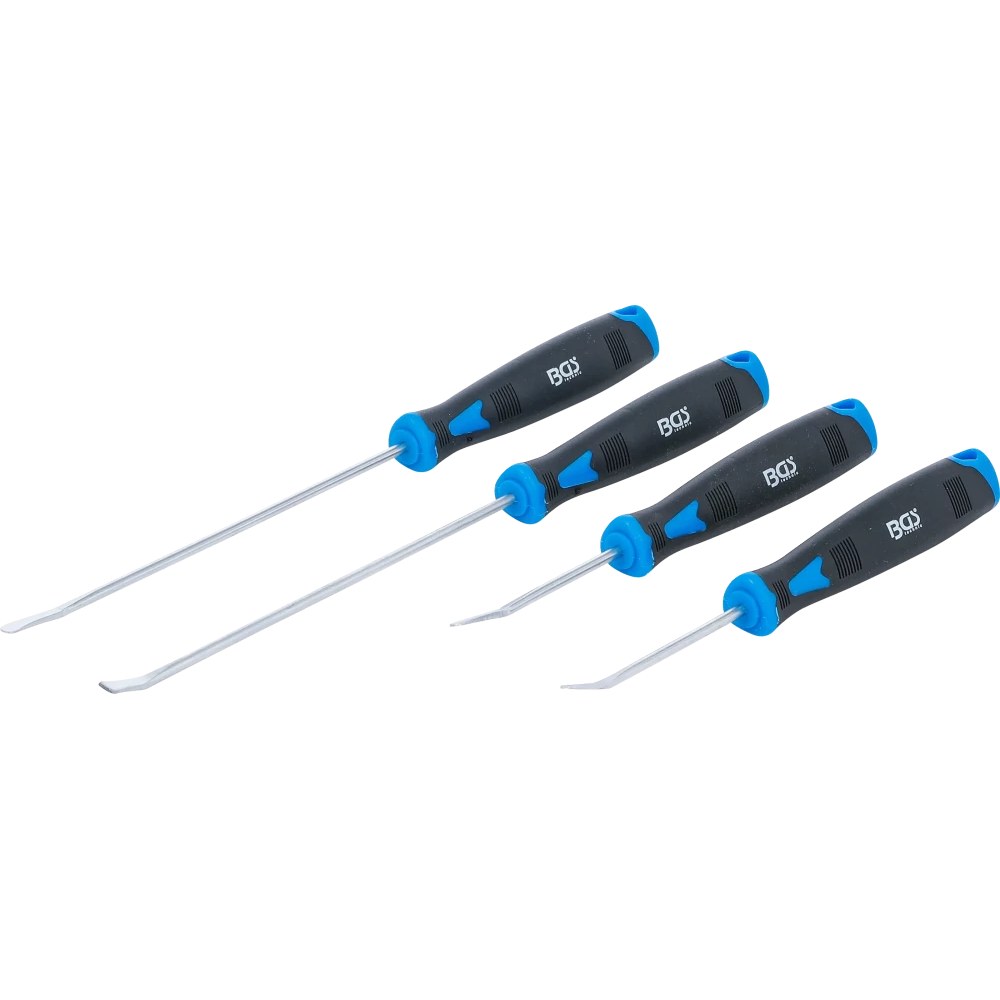 Haken-Satz mit abgerundeten Spitzen, 4-tlg.