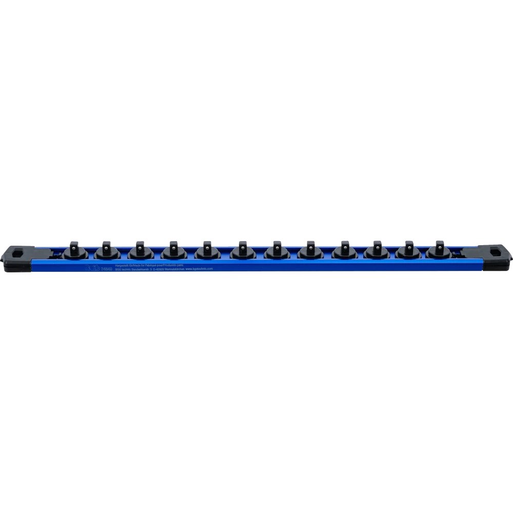 Halteschiene für 12 Steckschlüssel-Einsätze, magnetisch, für Antrieb 6,3 mm (1/4")