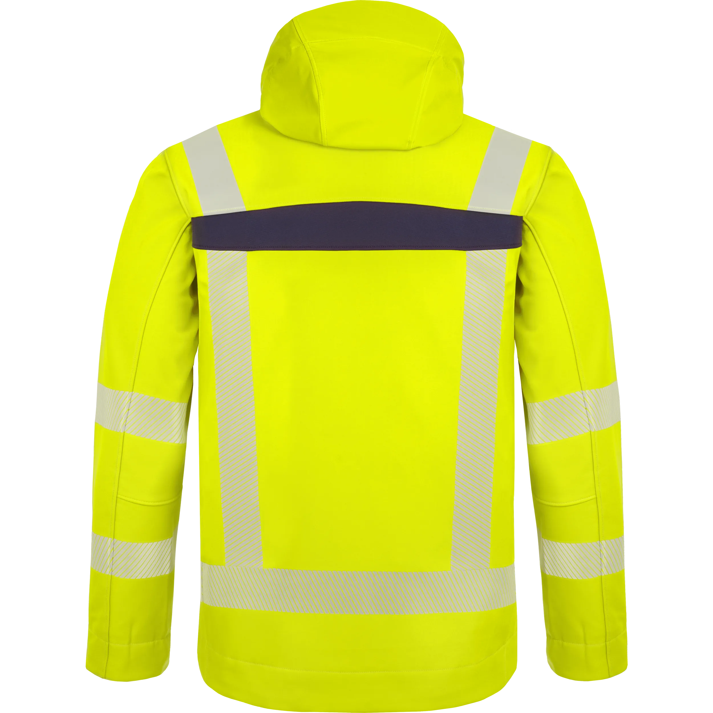 Hybrid-Softshelljacke "Allround-Warnschutz" – wasserdicht & atmungsaktiv