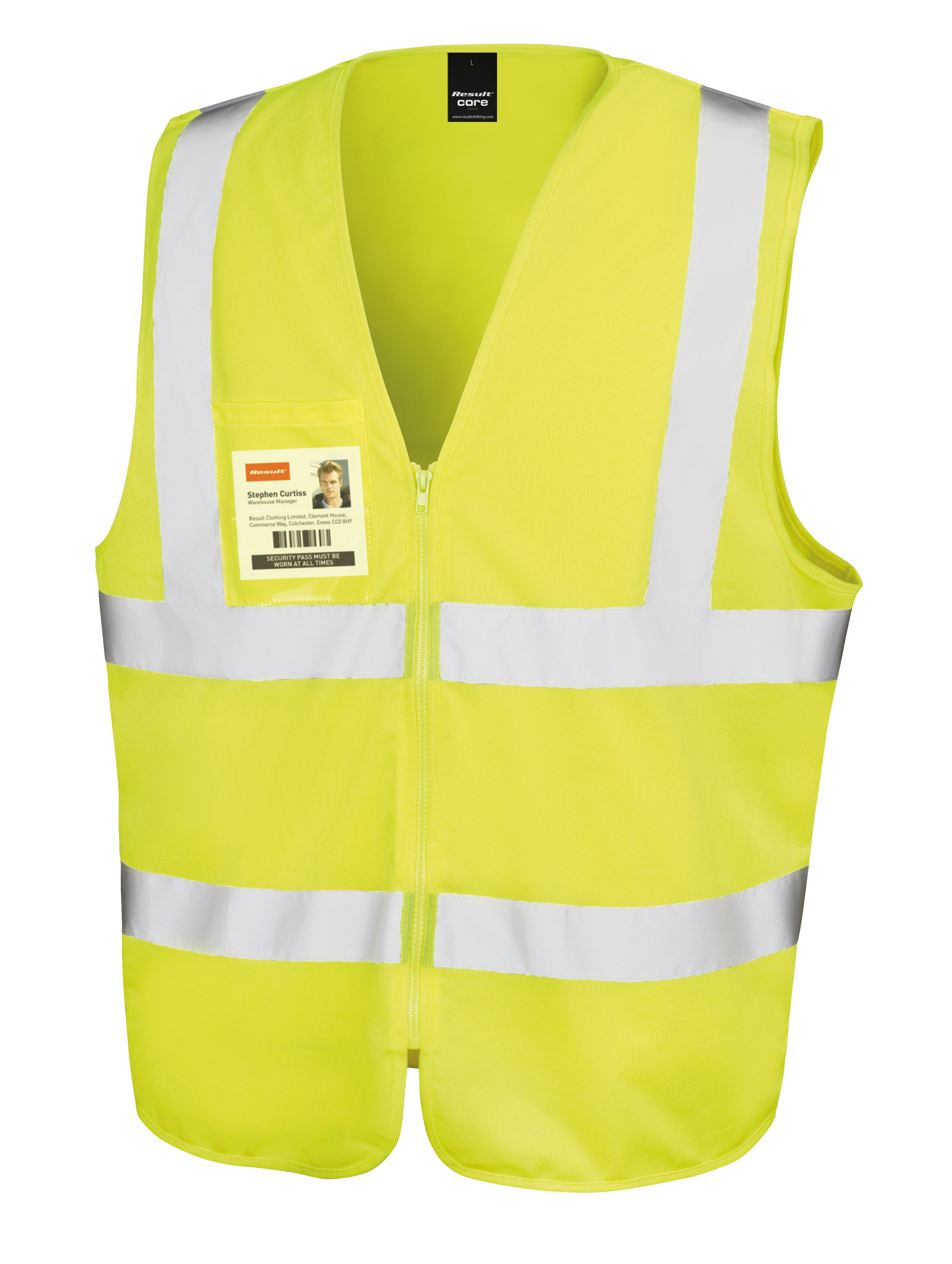 Weste – Zip I.D. Safety Tabard