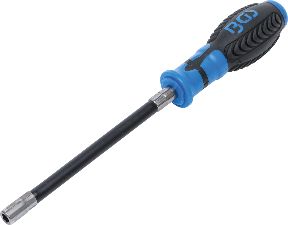 Bit-Schraubendreher für Bits mit flexiblem Schaft, Abtrieb Innensechskant 6,3 mm (1/4")