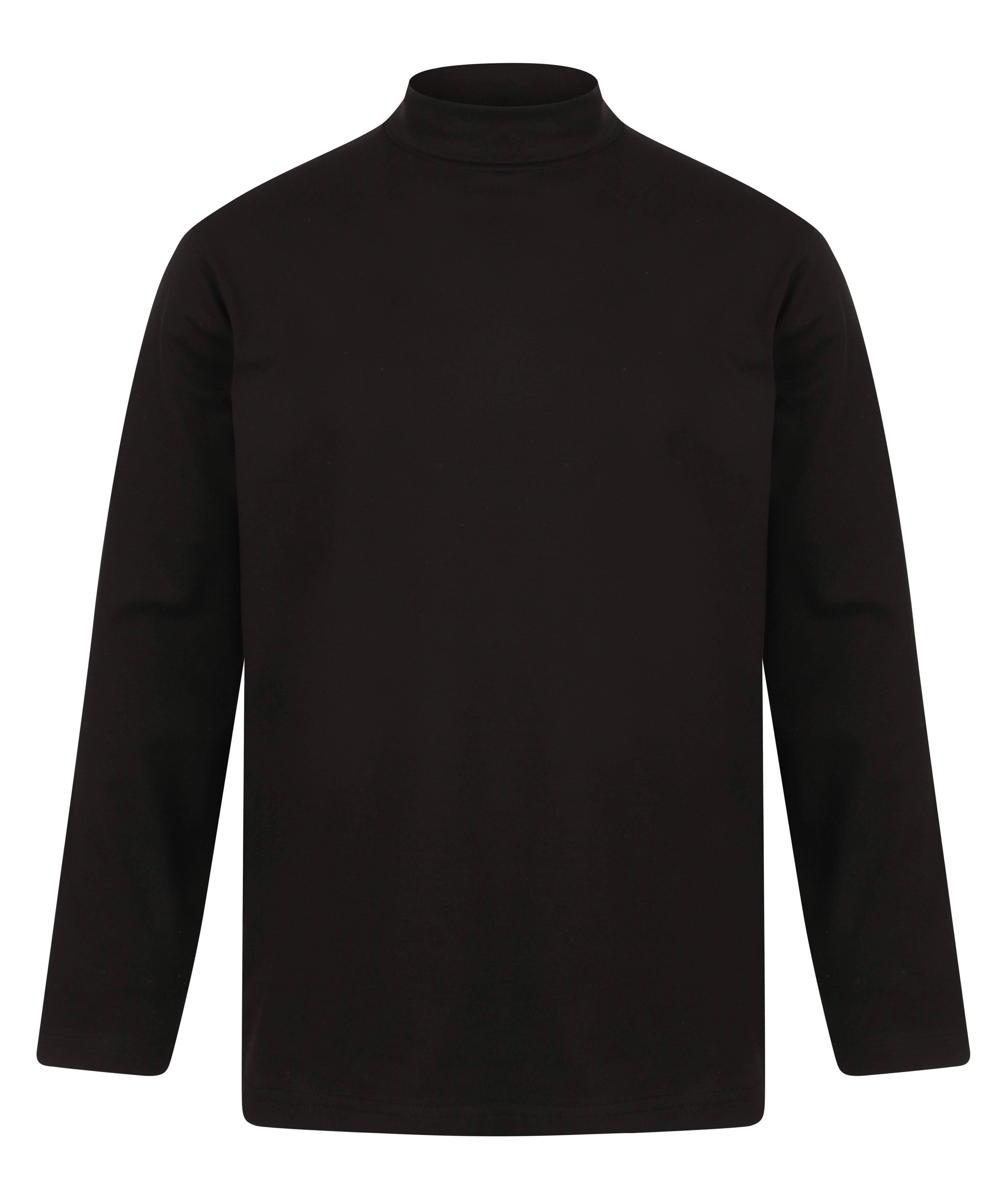 T-Shirt – Roll-Neck Long-Sleeve Top