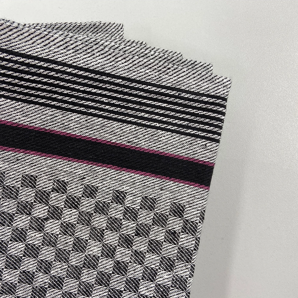 Grubentuch 45 x 90 cm, schwarz-grau, 5er Pack