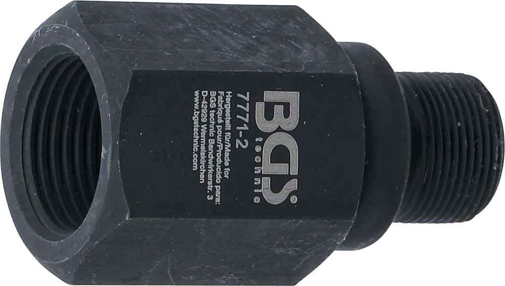 Demontageadapter aus Art. 7771, M17 x M20 x 52 mm