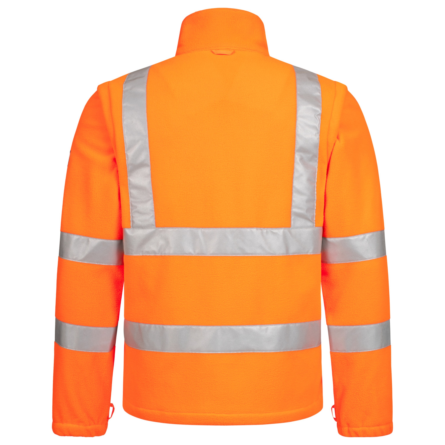 Warn-Fleecejacke MOTION TEX VIZ neonorange / uni