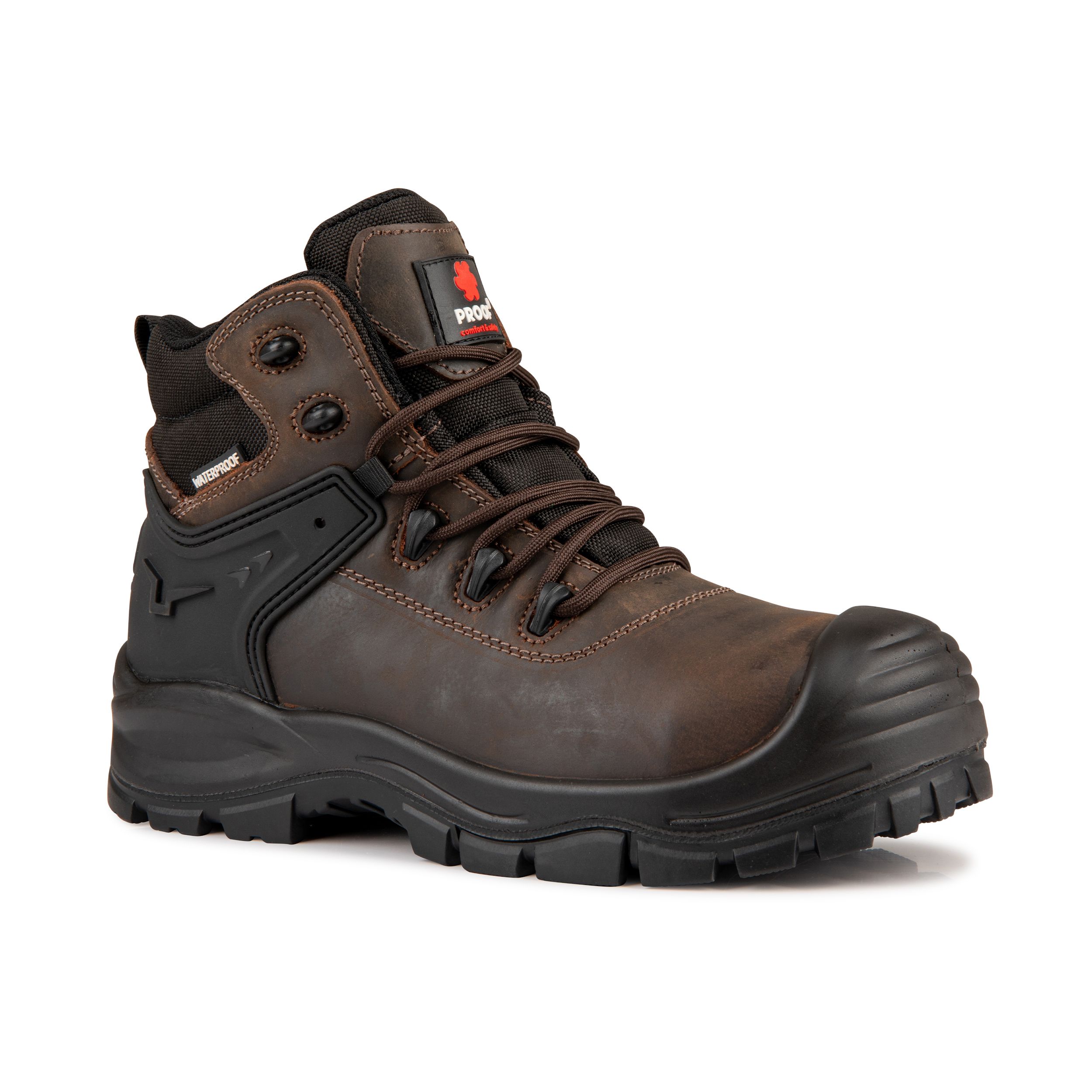 S3 Multinorm Schnürstiefel aus echtem Leder