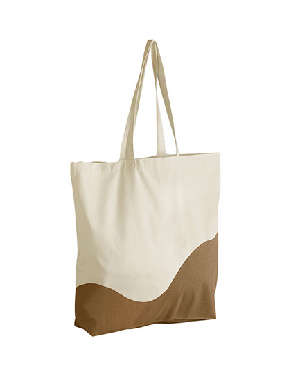 Tasche – Organic Cotton Wave Print Maxi Bag