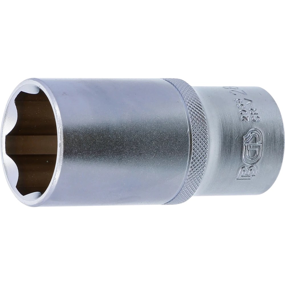 Steckschlüssel-Einsatz Super Lock, tief, Antrieb Innenvierkant 12,5 mm (1/2"), SW 28 mm