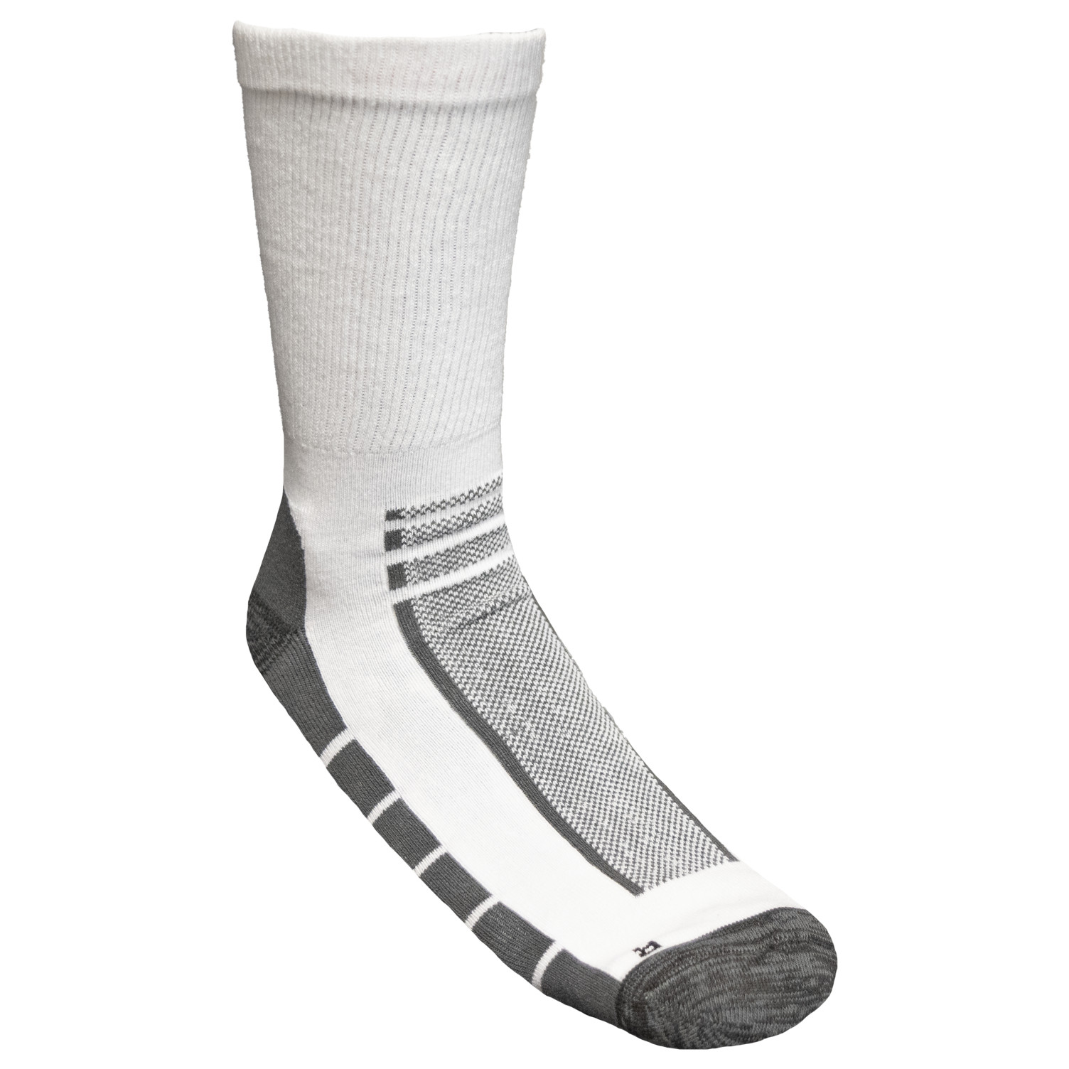Socken weiß / grau