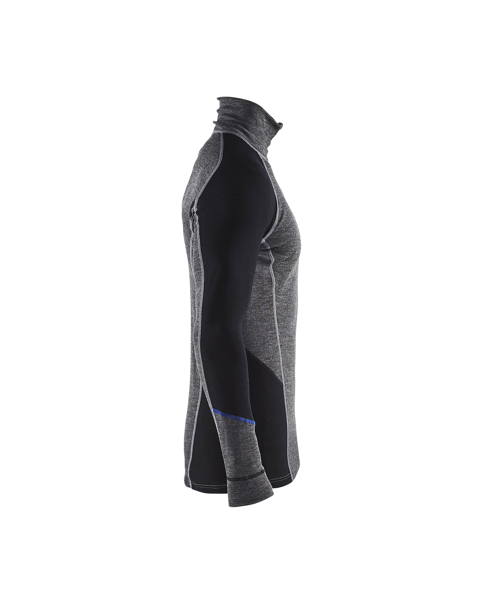 Unterhemd Half-Zip WARM 100% Merino