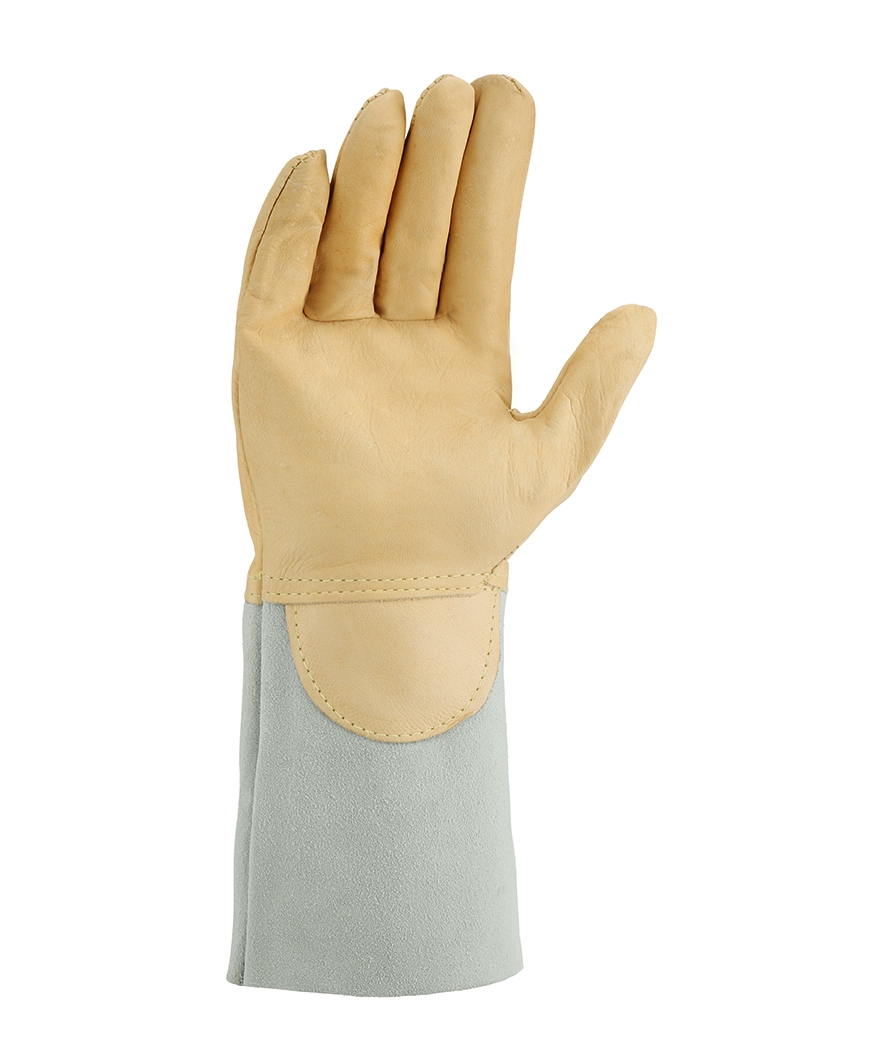 teXXor® Schweißerhandschuhe ARGON III beige