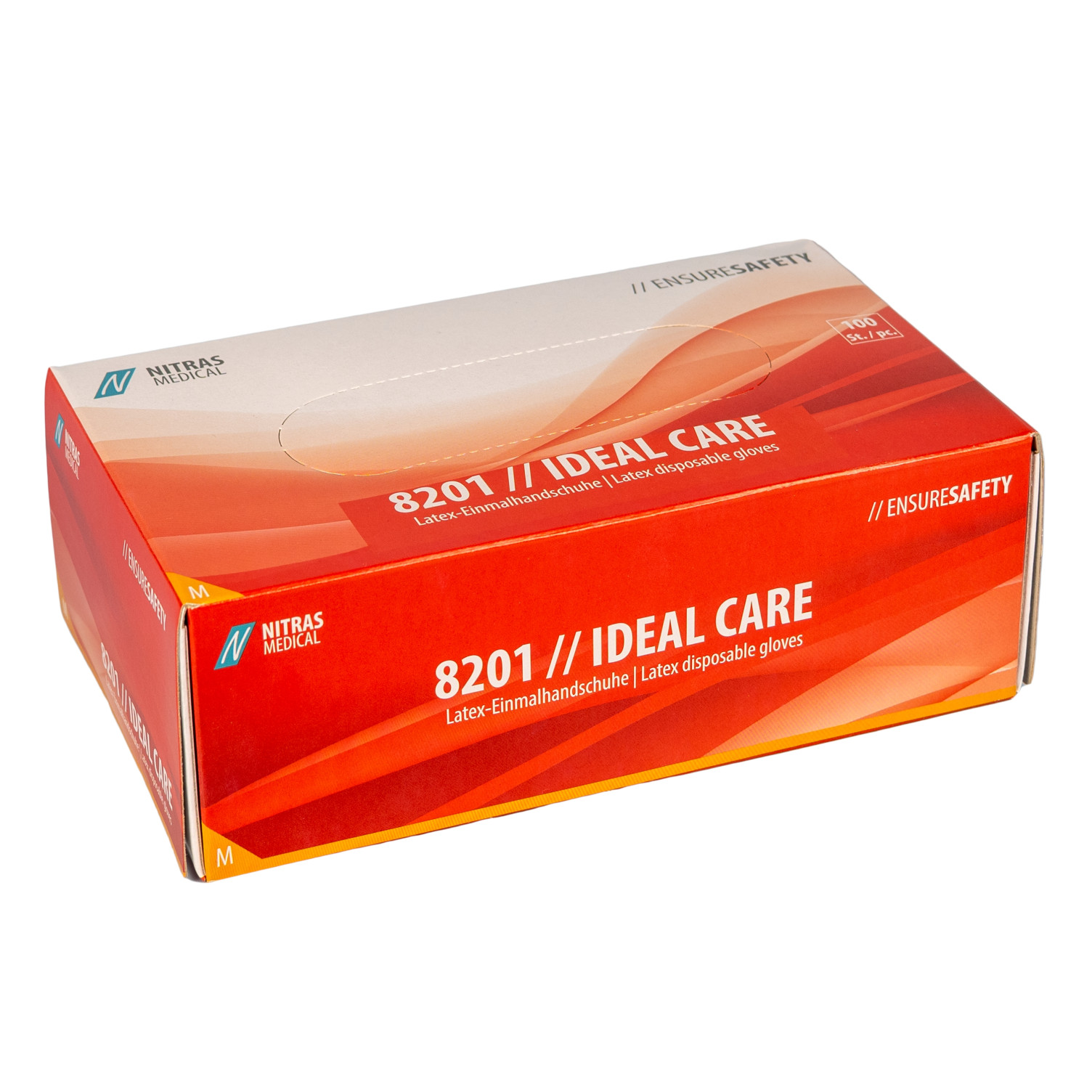 Handschuh IDEAL CARE Latex-Einmalhandschuhe