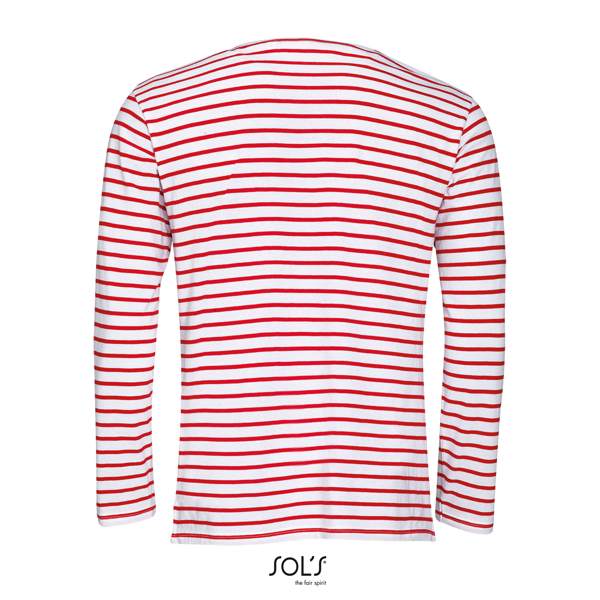 Men´s Long Sleeve Striped T-Shirt Marine