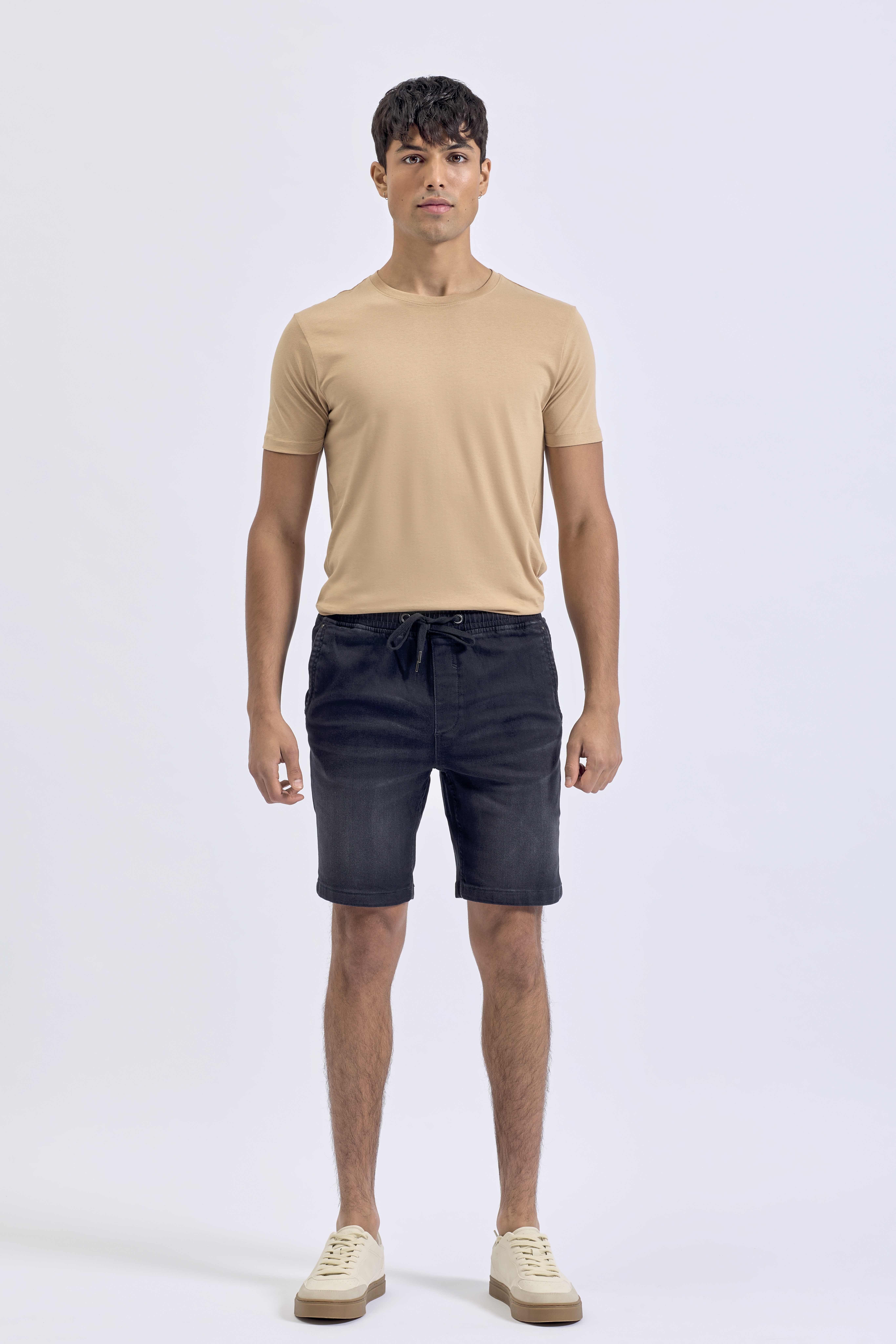 Men´s Denim Drawstring Shorts