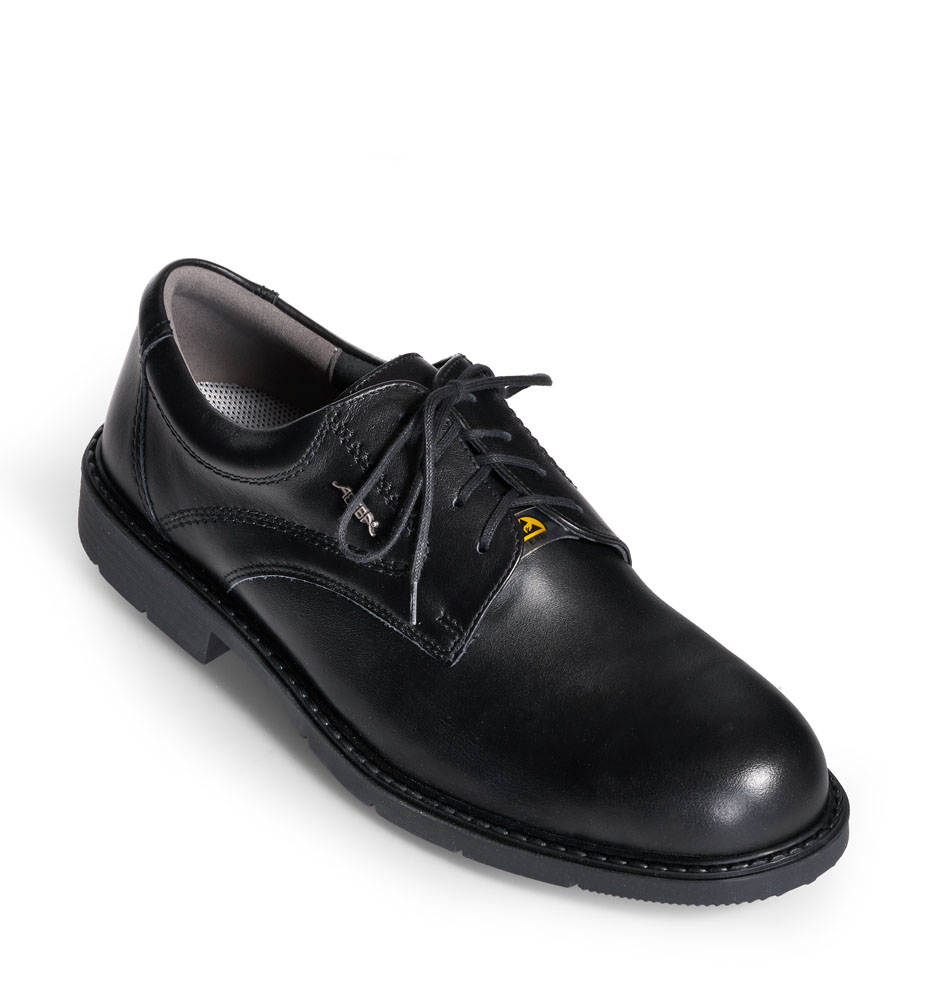 Abeba S2 Sicherheitshalbschuh BUSINESS MEN schwarz ESD 33240