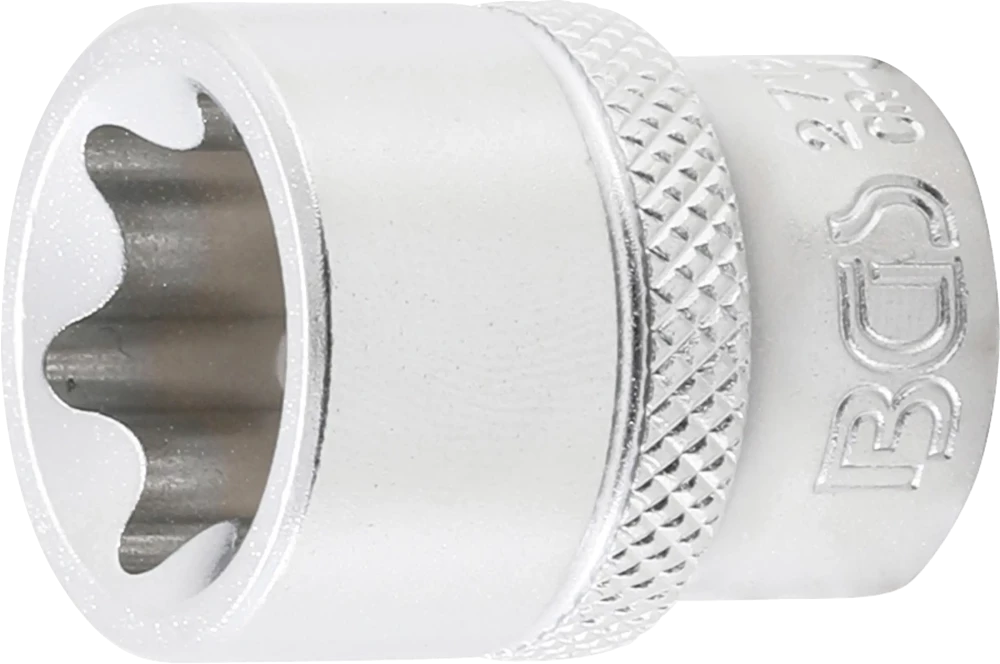 Steckschlüssel-Einsatz E-Profil, Antrieb Innenvierkant 10 mm (3/8"), SW E20