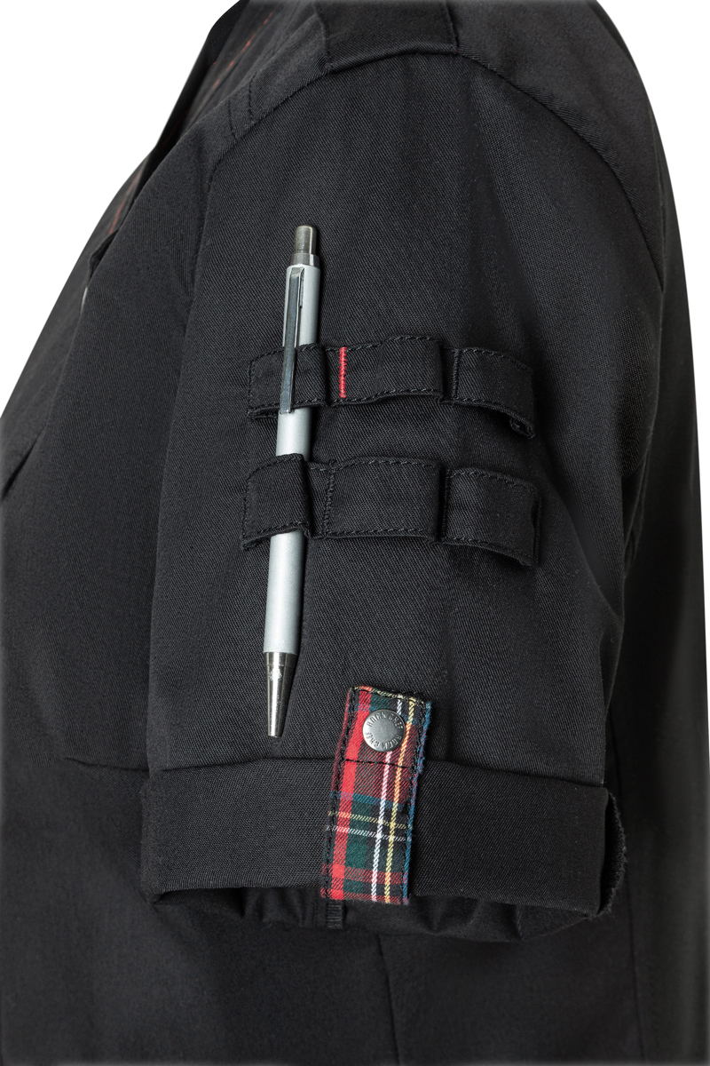Kurzarm Damenkochjacke ROCK CHEF®-Stage2