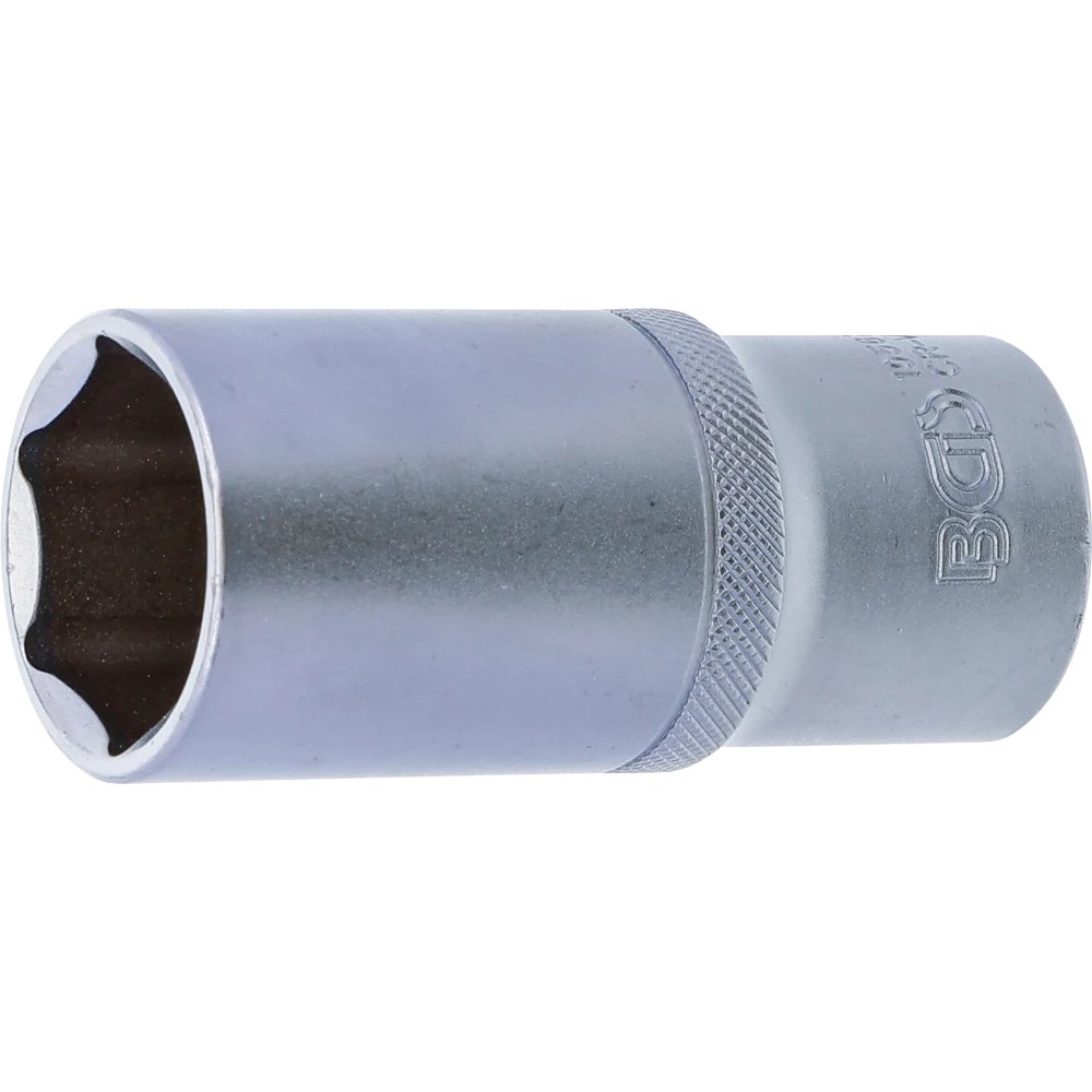 Steckschlüssel-Einsatz Sechskant, tief, Antrieb Innenvierkant 12,5 mm (1/2"), SW 27 mm