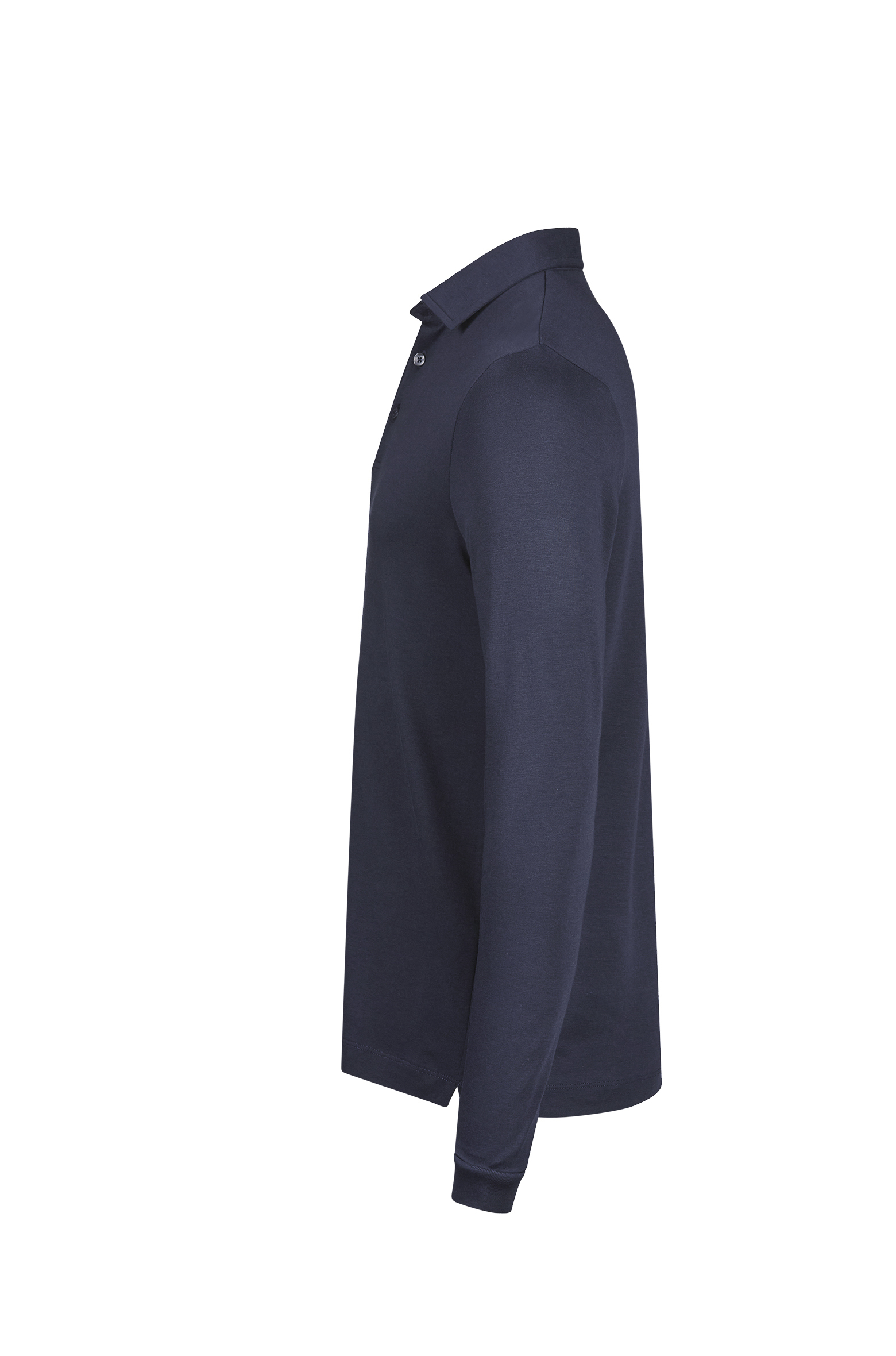 Pima Cotton Long Sleeve Polo