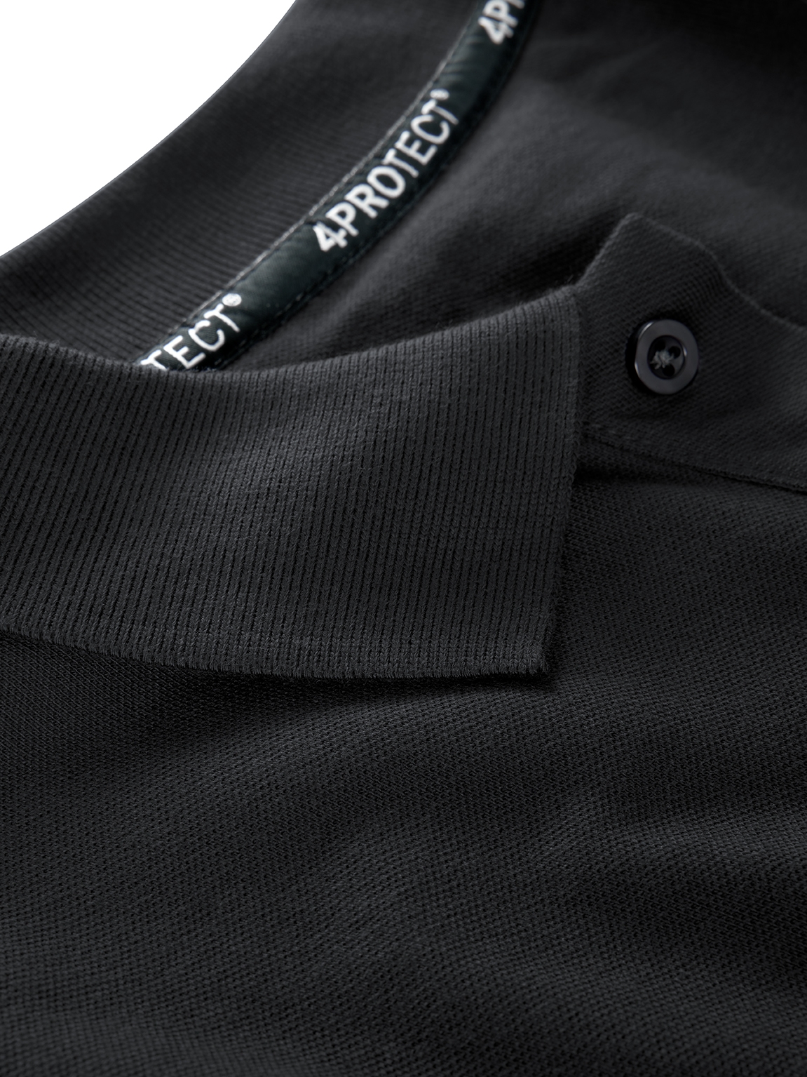 4PROTECT® Polo-Shirt Herren schwarz