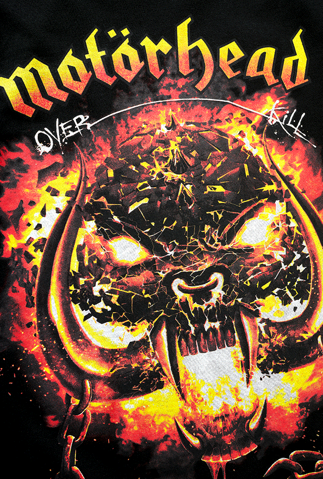 Motörhead T-Shirt Overkill