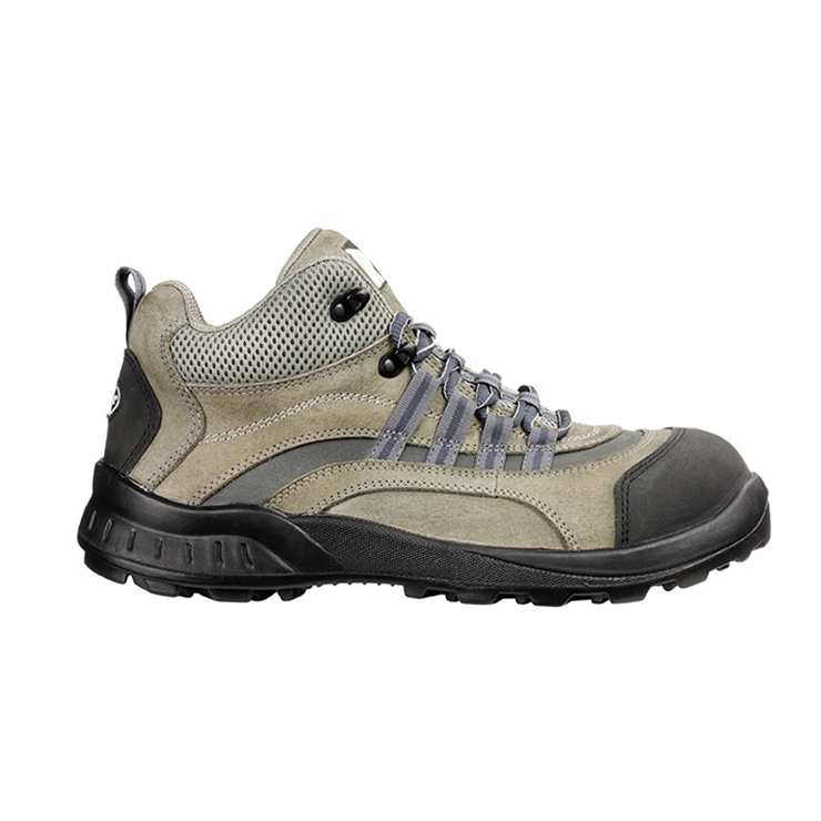 RUNNEX® S2-Sicherheitsschnürstiefel TeamStar schwarz/beige/blau