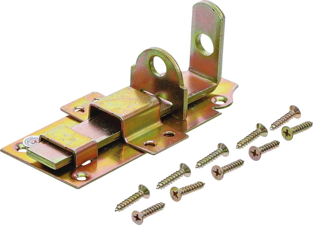 Schlossriegel mit Schlaufe, 125 x 50 mm