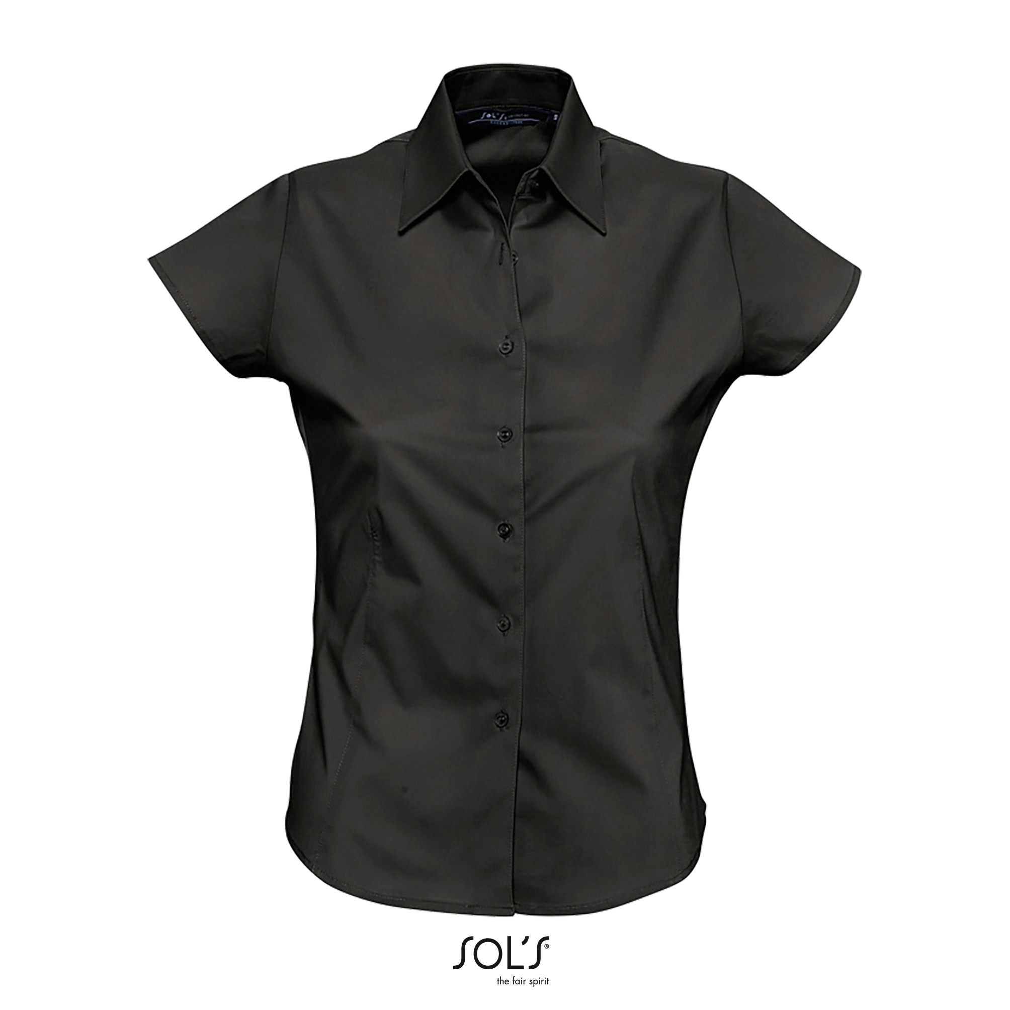 Bluse – Women´s Stretch-Blouse Excess Short Sleeve