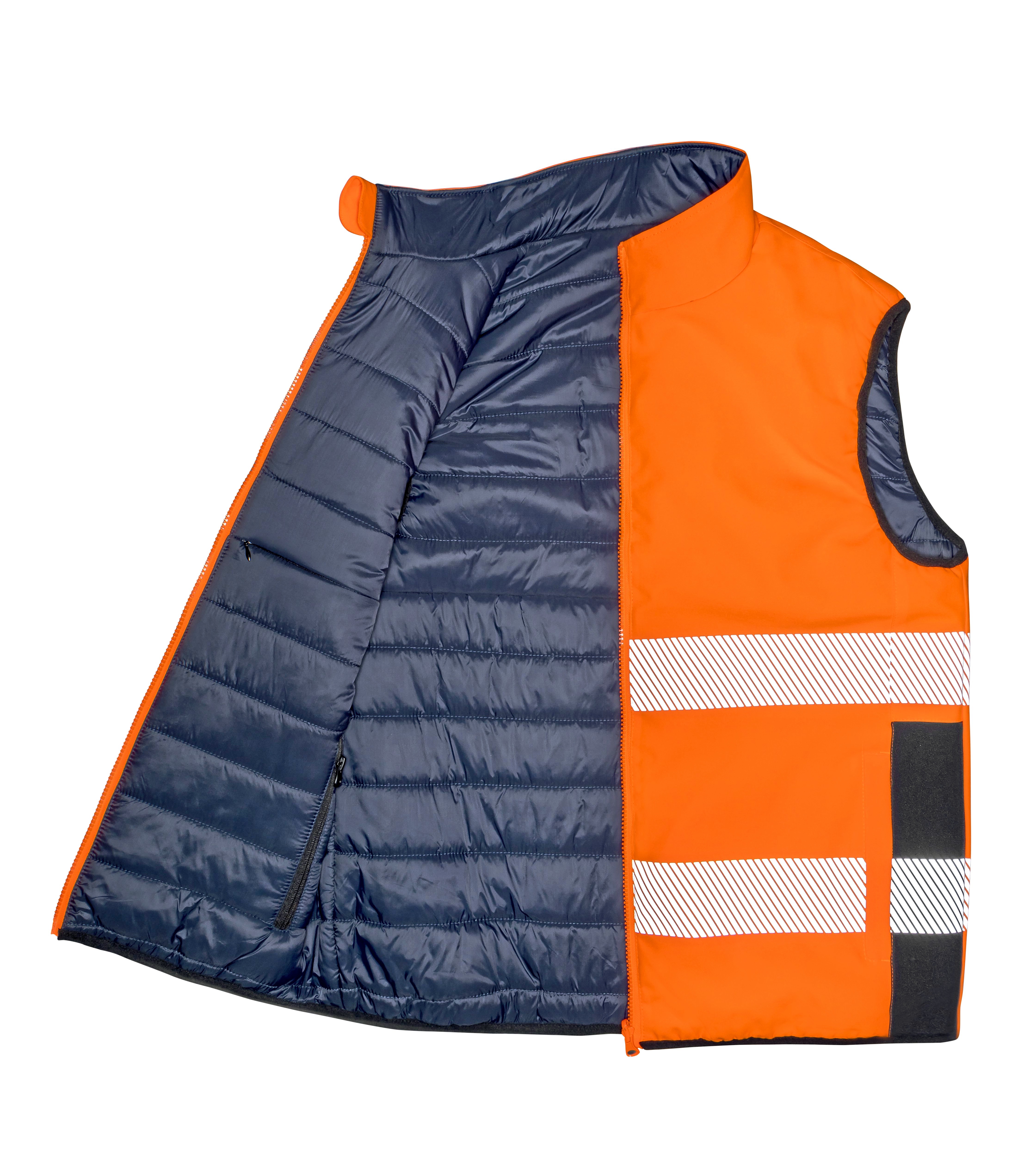 Weste – Reversible Soft Padded Safety Gilet