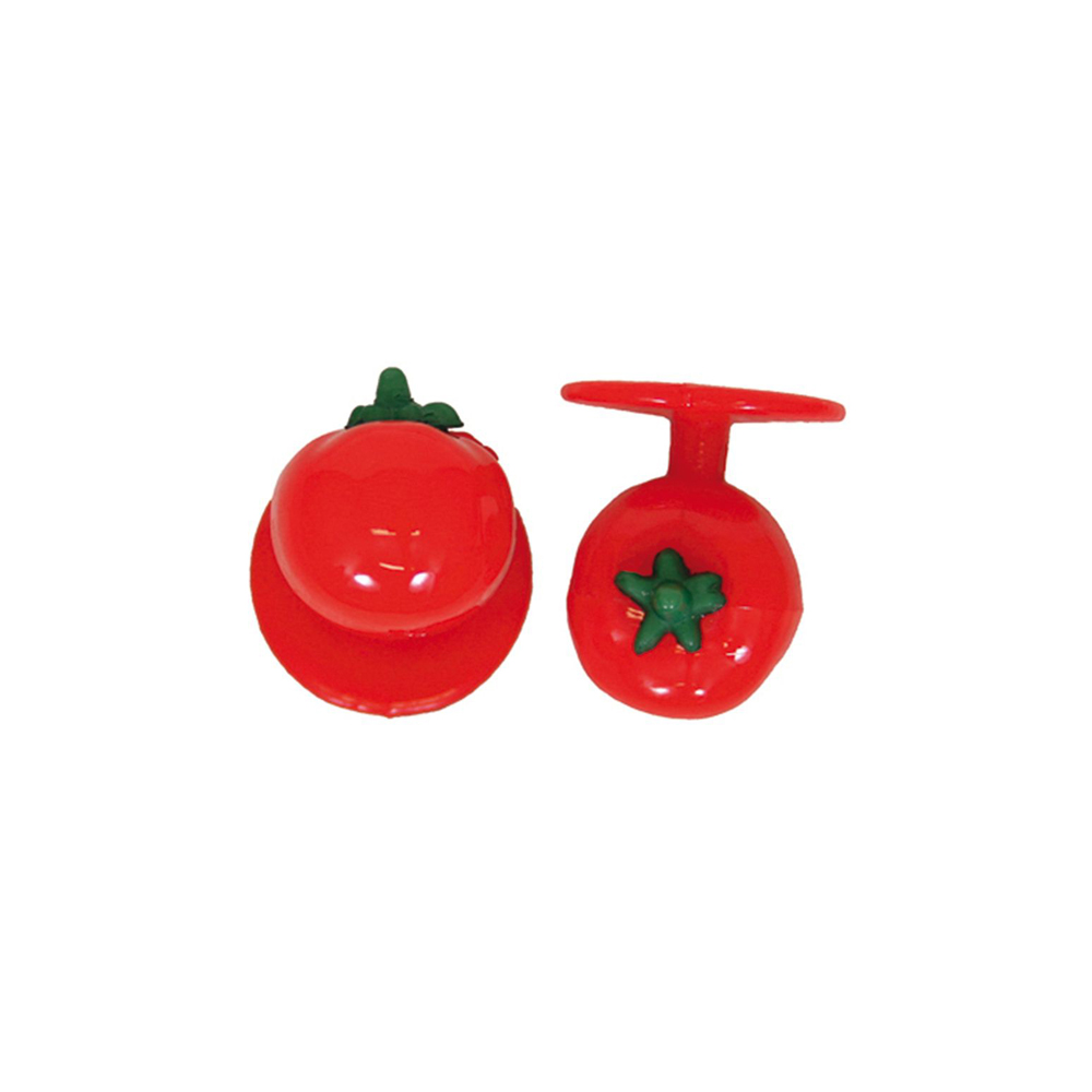 Kugelknöpfe, Motivknöpfe, Tomate (12 Stück)