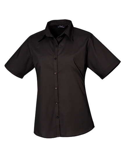 Bluse – Women´s Poplin Short Sleeve Blouse