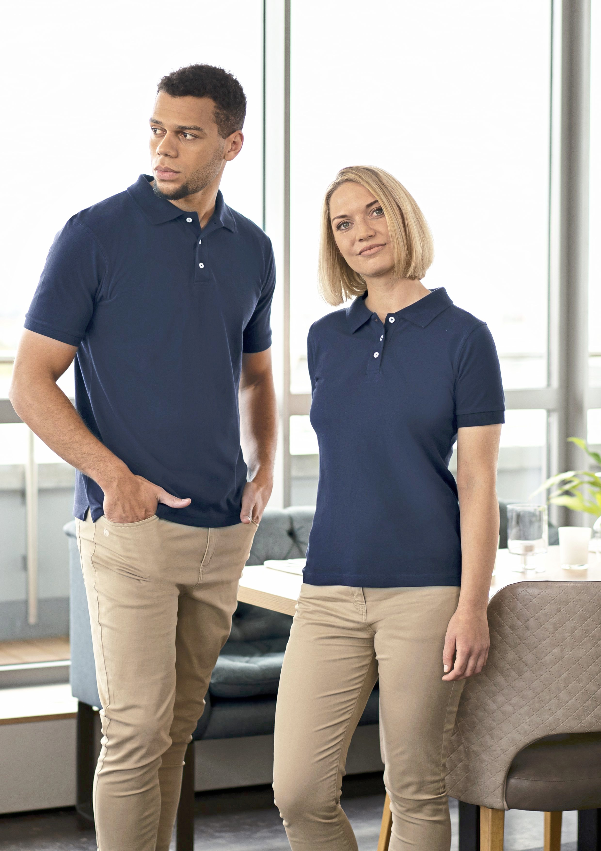 Herren Workwear Poloshirt Modern-Flair