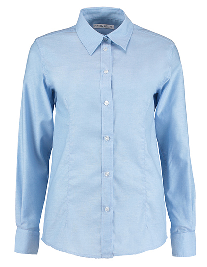 Hemd – Women´s Tailored Fit Workwear Oxford Shirt Long Sleeve